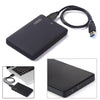 HDD Case Slim Portable 2.5 HDD Enclosure USB 2.0 External Hard Disk Case Sata to USB Hard Disk Drives HDD Case With USB Cable