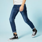 SEMIR jeans for mens slim fit pants classic jeans male denim jeans Designer Trousers Casual skinny Straight Elasticity pants