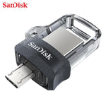 Sandisk Mini USB 3.0 Dual OTG USB Flash Drive 16GB 32GB 64GB 128GB PenDrives USB3.0 high speed up to 150M/s for Android phone