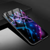 Starry sky Case For Huawei p20 Lite Mate 10 9 Lite pro P10 Nova 2 Plus Glass Soft Edge Cover Slim Phone Case for huawei Honor 9